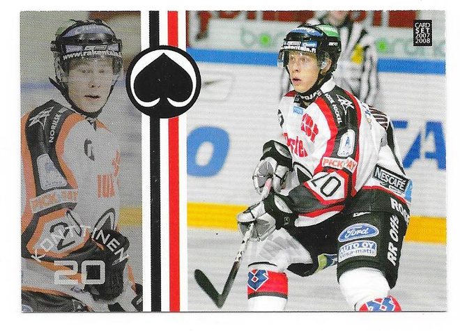 2007-08 CardSet #325 Tero Konttinen Ässät