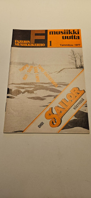 Fazer musiikki uutta tammikuu 1977