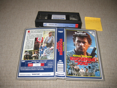 Kuoleman Joki-VHS (Showtime, Michael Dudikoff, 1989)