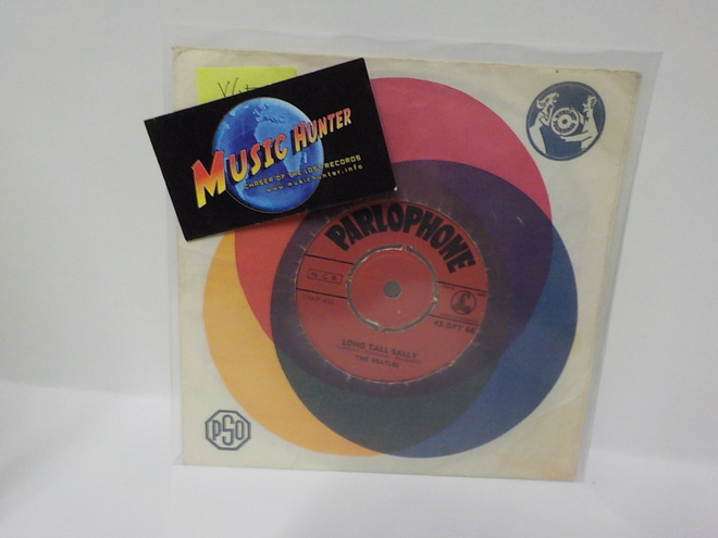 BEATLES - LONG TALL SALLY VG+ SUOMI 1964 7"