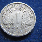 1 franc  1943. Ranska-France - pikkukuva 1