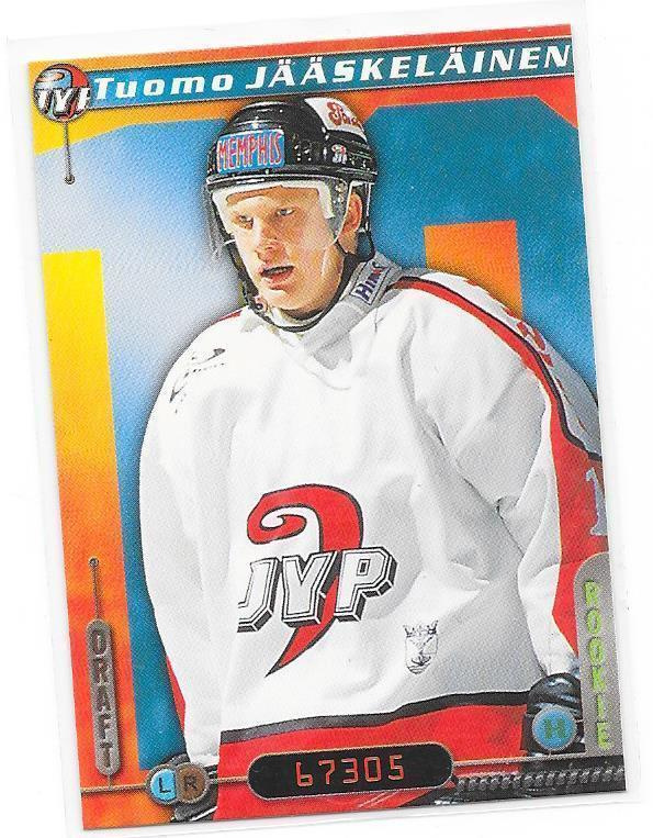 2000-01 CardSet #292 Tuomo Jääskeläinen JYP
