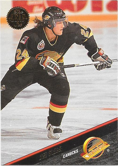 1993-94 LEAF #31 Jiri Slegr Vancouver Canucks