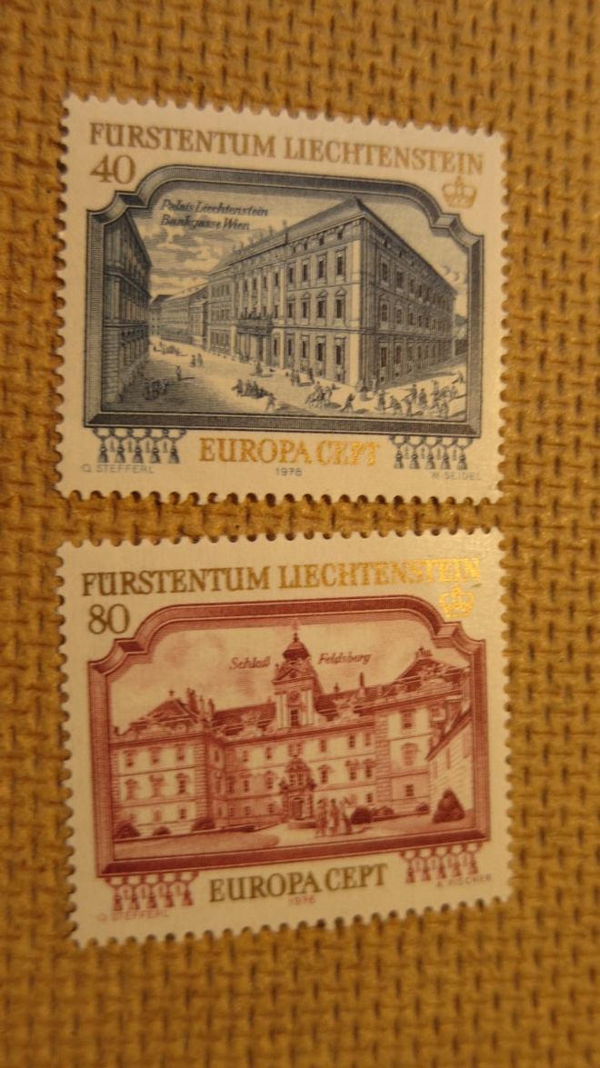 Liechtenstein 1978: Europa - rakennuksia