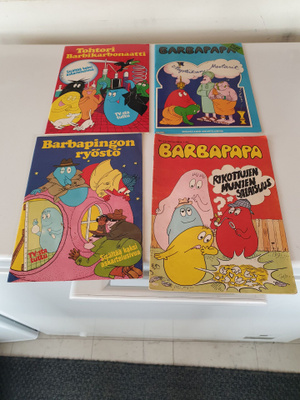 Barbapapa kirjaset; (4 kpl)
