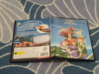Peter Pan Ja Paluu Mikä-Mikä-Maahan Disney DVD