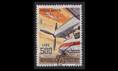 San Marino 829 o Lentoposti lentokone (1965)