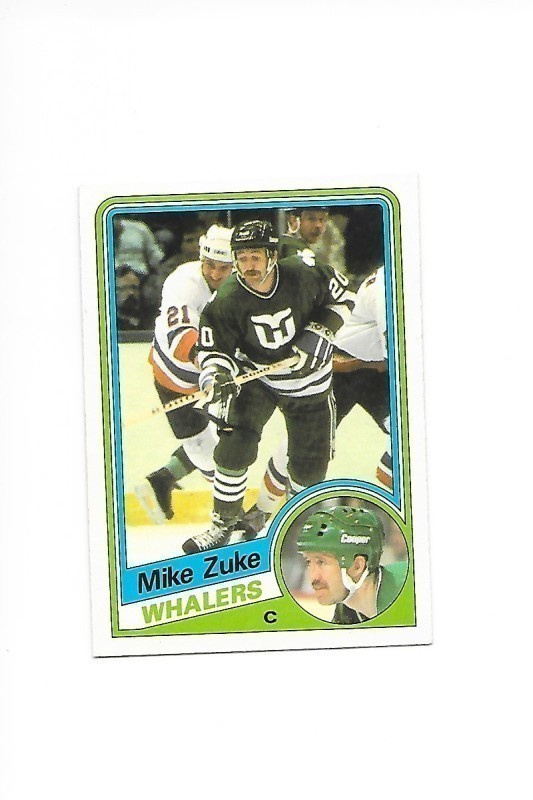 1984-85 OPC #80 Mike Zuke Hartford Whalers