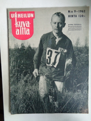 Urheilun Kuva-Aitta Nro 9/1962 (13.2)
