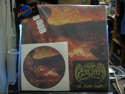 HADES - THE DAWN OF THE DYING SUN -UUSI 2LP +PATCH,STICKER..