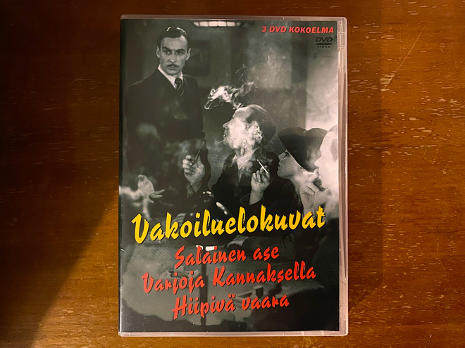 Vakoiluelokuvat DVD