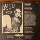 ELTON JOHN LIVE 17-11-70, vinyyli lp - pikkukuva 2