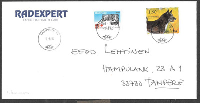 Postilähetys - (LAPE 674 + 1077) Tampere 10 1.6.1994