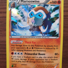 Pokemon Mamoswine 82/162 Holo Rare - pikkukuva 1