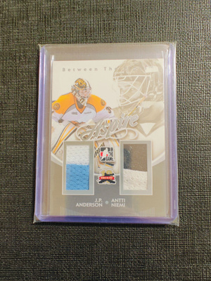 Antti Niemi - 11-12 ITG BTP Aspire Jersey Silver /140