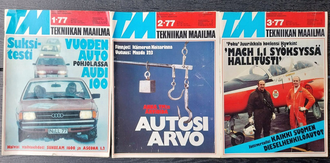 TM Tekniikan Maailma 1977 9 lehteä