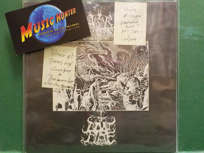 ALTAR OF PERVERSION / GOATFIRE - DAEMONIC LUST - M-/M- 7"
