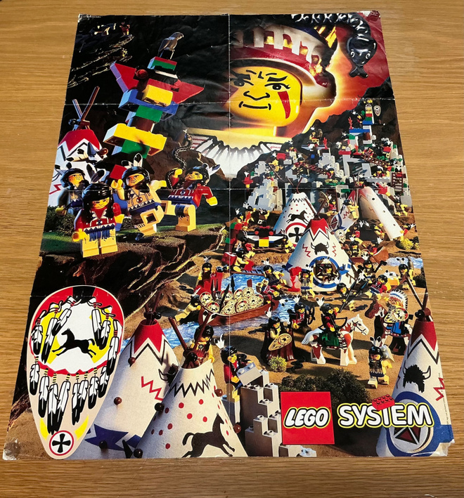 Lego vanha iso juliste 42 x 59,5 cm (3)