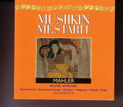 cd, Mahler - Suuret sinfoniat. Musiikin mestarit -sarjaa [kl