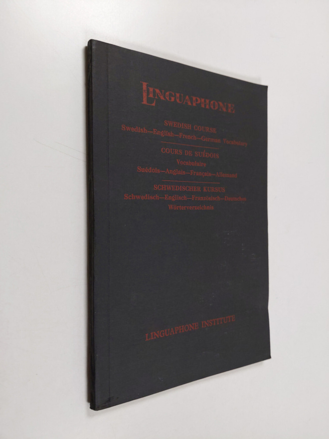 Linguaphone : Swedish course - Swedish-English-French-Ger...