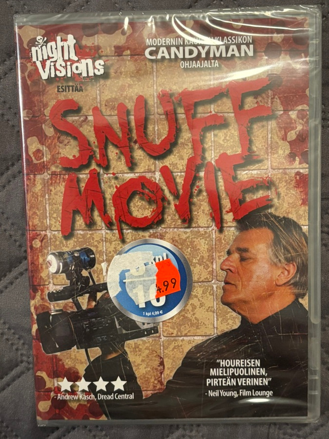 Snuff Movie (2005) DVD Night Visions *UUSI*