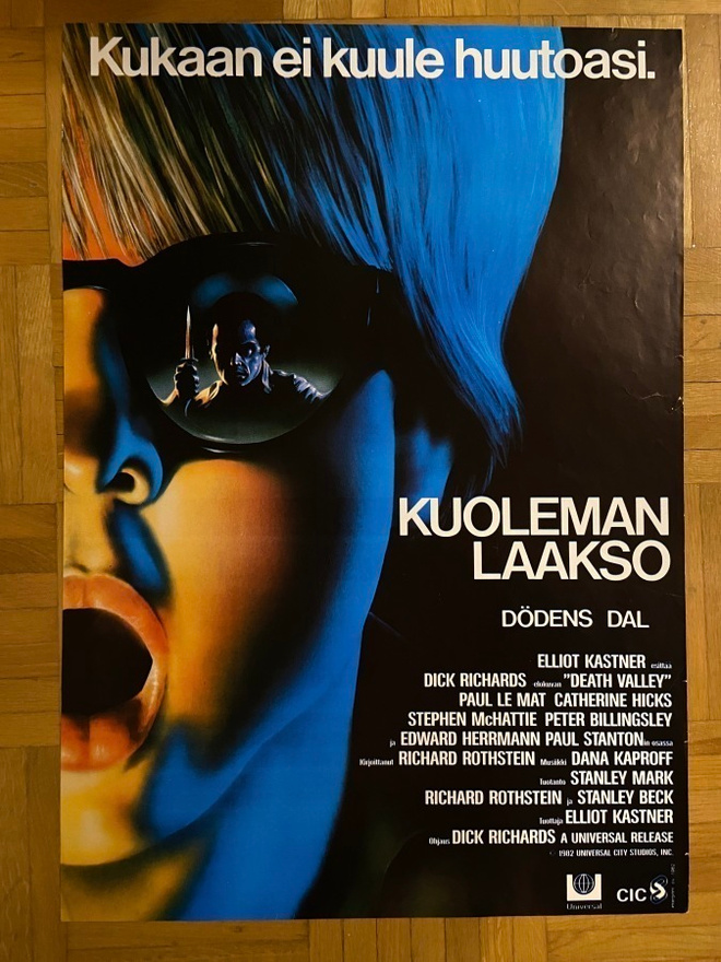 Vanha elokuvajuliste: Kuoleman laakso
