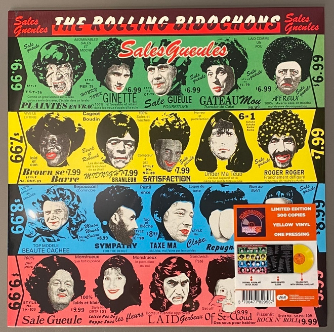The Rolling Bidochons: Sales Gueules - LP (500 copy)