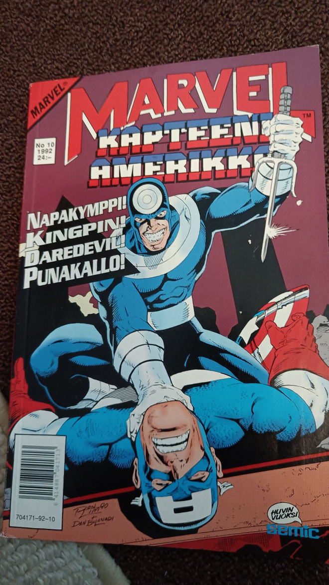 Marvel kapteeni amerikka 1992 n.10