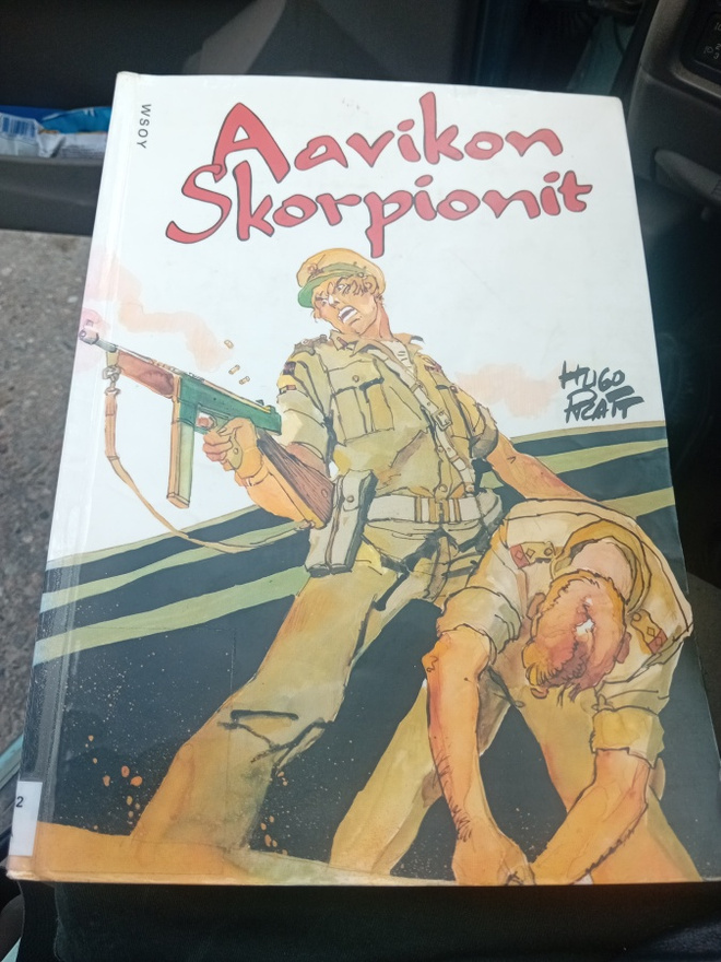 Hugo Pratt : Aavikon skorpionit ( SIS POSTIKULU  )