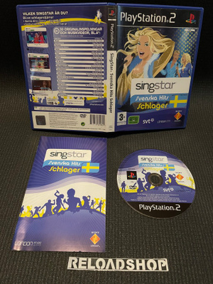 Singstar - Svenska Hits + Schlager PS2 - CIB