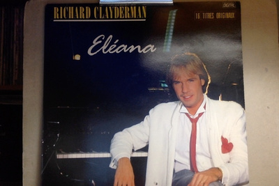 RICHARD CLAYDERMAN  ::  ELÉANA  ::  VINYYLI  LP   1987  !!