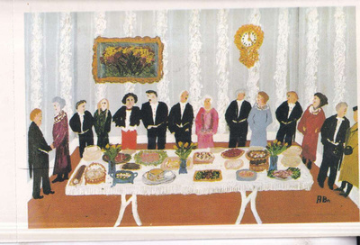 Axel Bengtsson, 1905, The Silver Wedding. e233