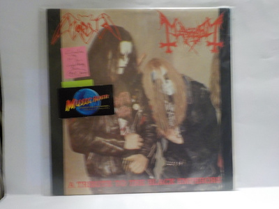 MORBID / MAYHEM - A TRIBUTE TO THE... M-/M- 1. PAINOS LP