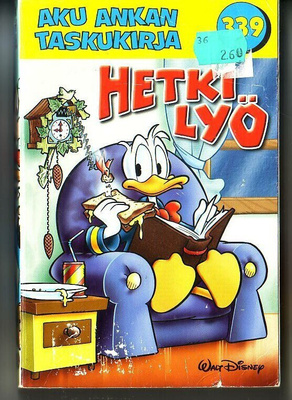 Aku Ankan taskukirja 339 Hetki lyö