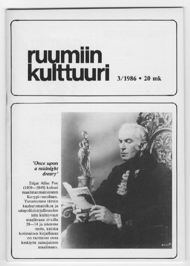 Ruumiin kulttuuri 3/1986