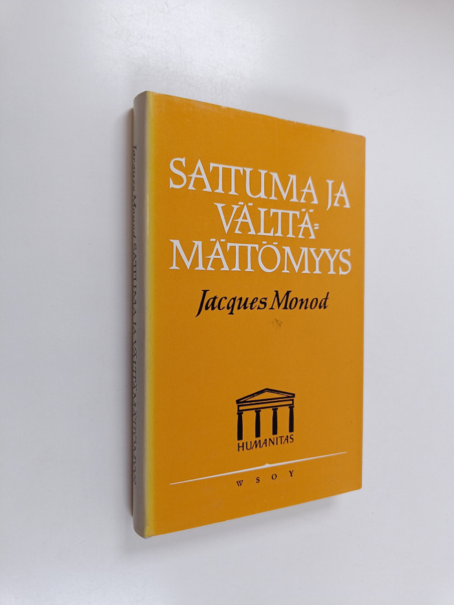Jacques Monod : Sattuma ja välttämättömyys : tutkielma mo...