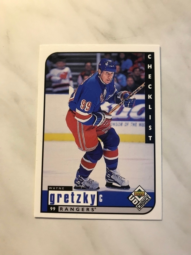 1998-99 UD Choice Checklist Wayne Gretzky #308