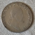 Hopea kolikko 20 Kreuzers Francis I Austria - pikkukuva 2
