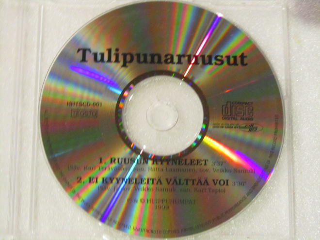 Tulipunaruusut • Ruusun kyyneleet CD-Single