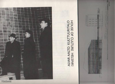 Alvar Aalto: Kulttuuritalo, näytt. Lontoo 5.11.-19.12.1998