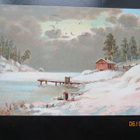 VANHA POSTIKORTTI 1919 KULKENUT SIGN. RÅ - pikkukuva 1