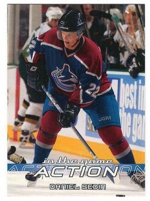 03-04 In the Game Action #550 Daniel Sedin