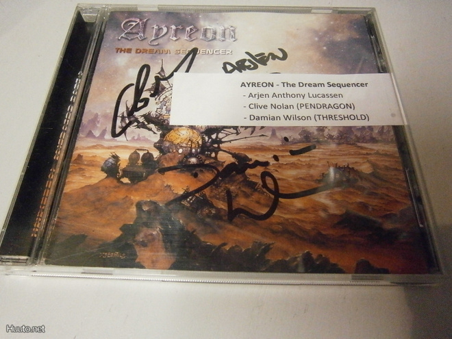 AYREON - THE DREAM SEQUENCER CD KOLMELLA NIMMARILLA