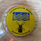 Punkalaidun vintage lasinen matkamuisto tuhkakuopi/lautanen - pikkukuva 2