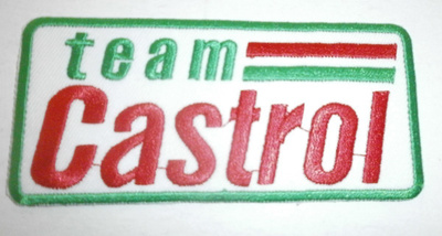 Kangasmerkki / hiha- tai rintamerkki, Team Castrol