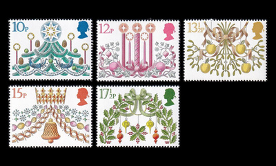 Iso-Britannia 856-60 ** Joulu (1980)