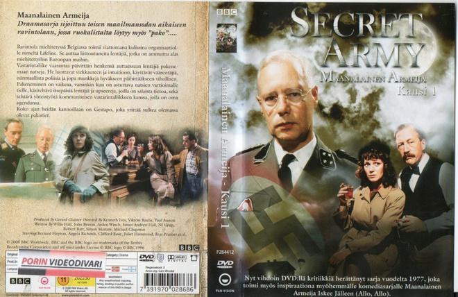 Secret Army - Maanalainen Armeija 1.Kausi	(48 135)	k	-FI-	DV