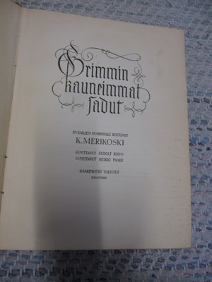 GRIMMIN KAUNEIMMAT SADUT : 1.p v 1946