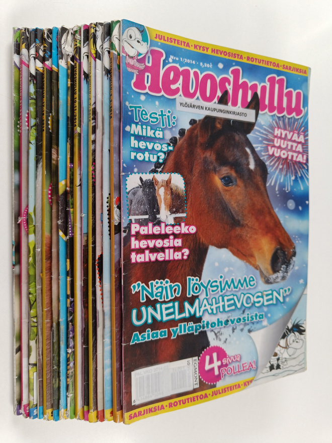 Hevoshullu 1-23/2014 (puuttuu numerot 8 ,12 ja 14)