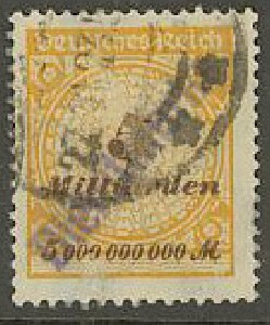 Saksa Dienst Kontrollaufdruck Mecklenburg Notausgabe